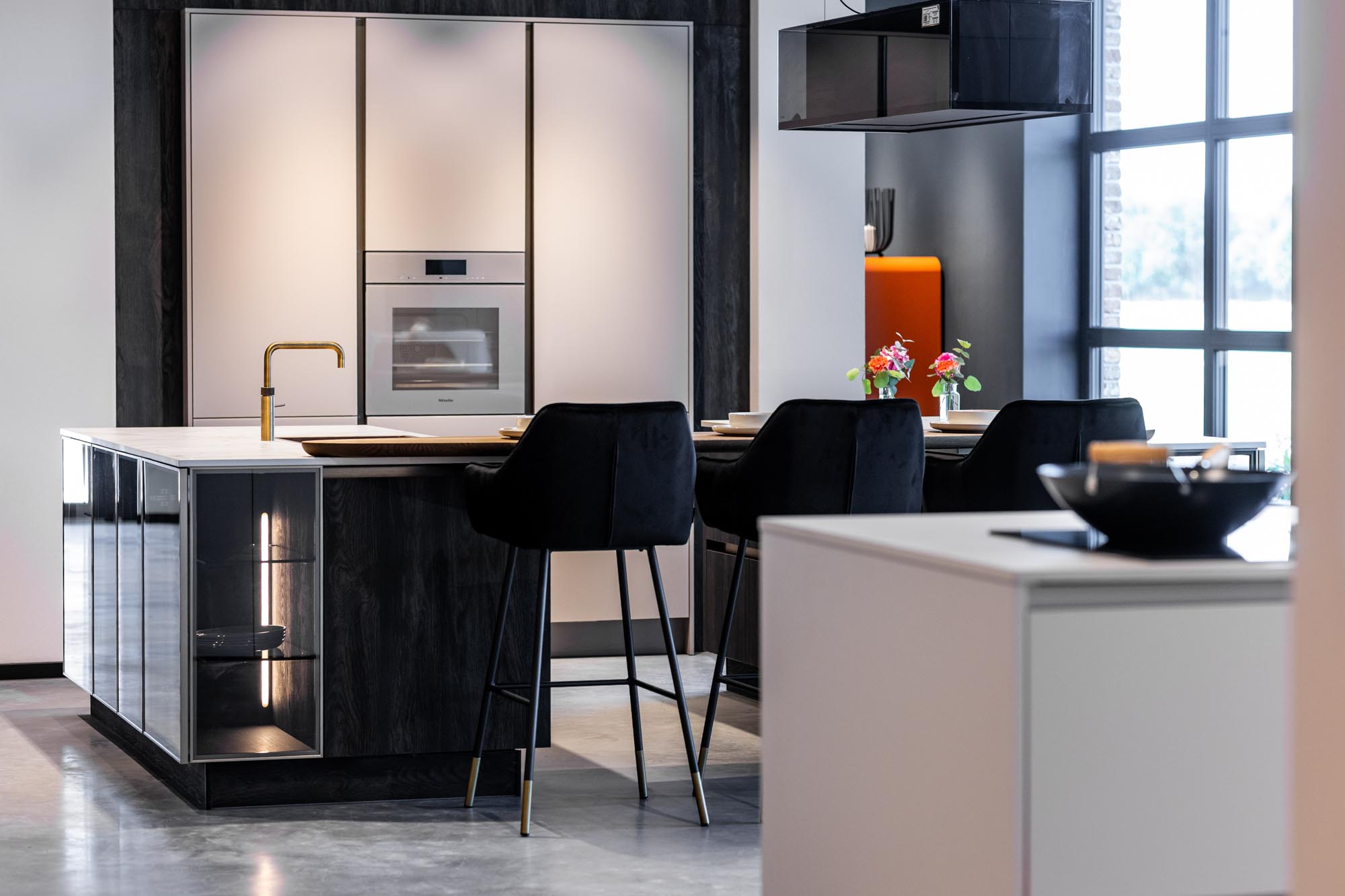 een moderne keuken in veendam